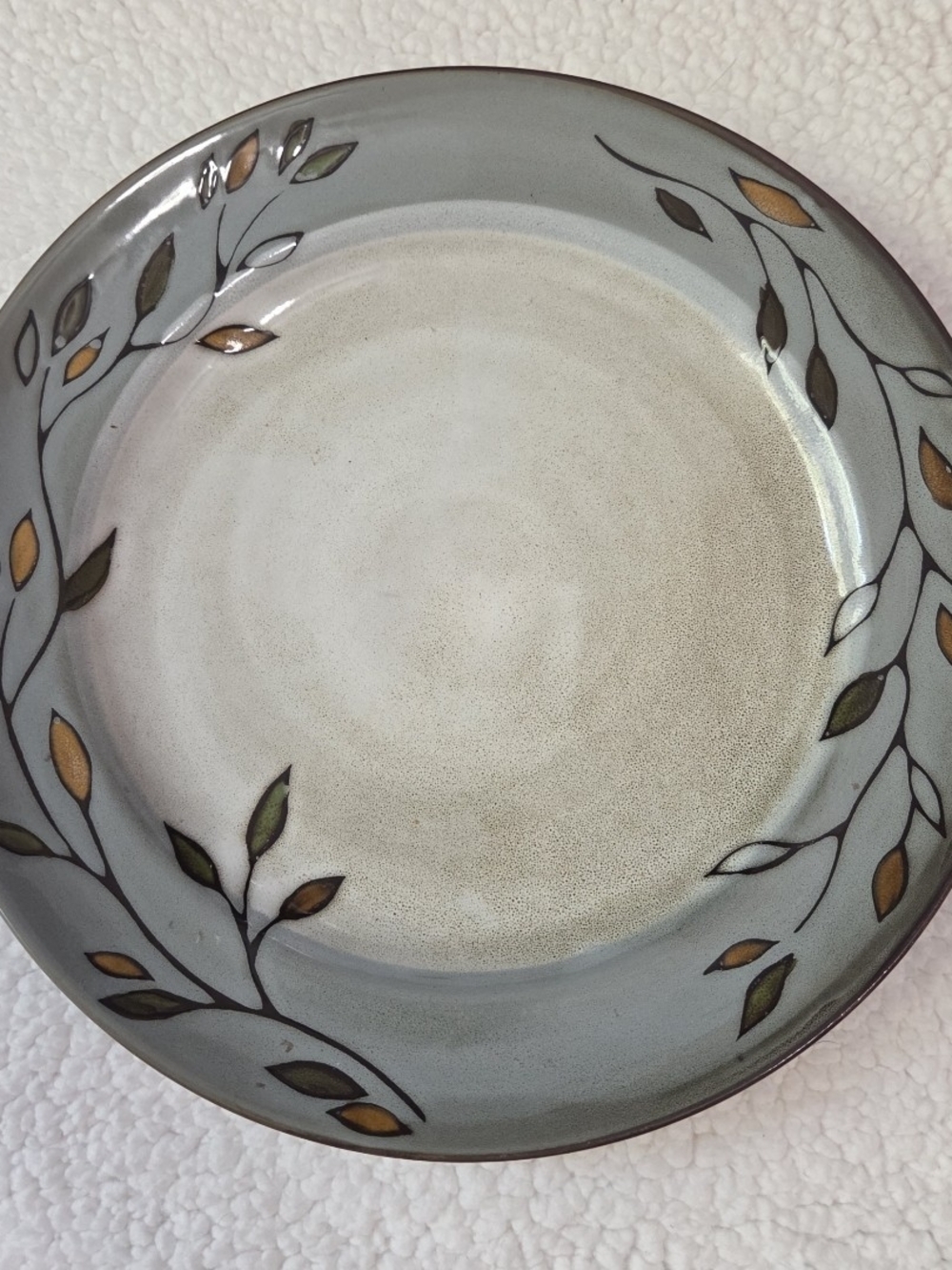 Pfaltzgraff Dinner Plate Pastoral Leaves 11" Decorative Fall Dinnerware